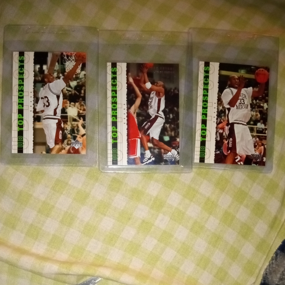 Kobe Bryant High School 3 card lot
